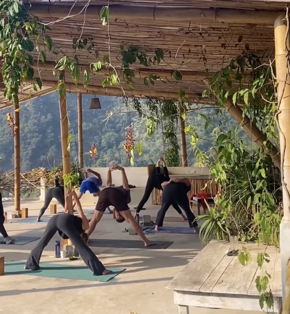 Yoga shala at The Seed Habitat