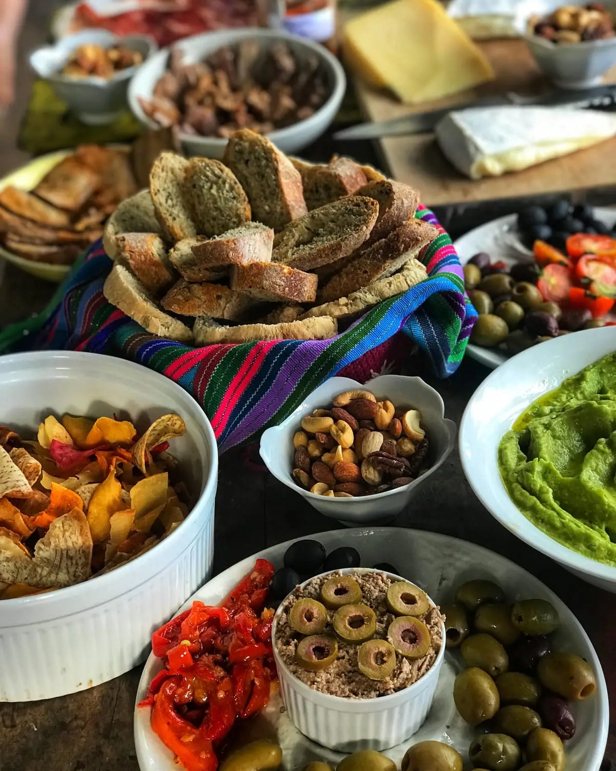 Variety of meals at The Seed Habitat